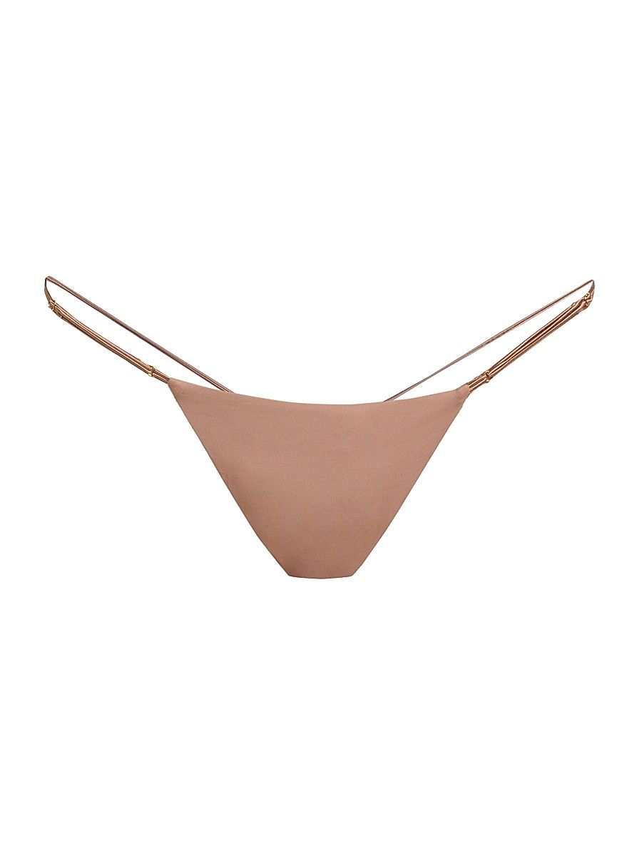 Women's Echauffe G-String Thong - Caf - Size Large