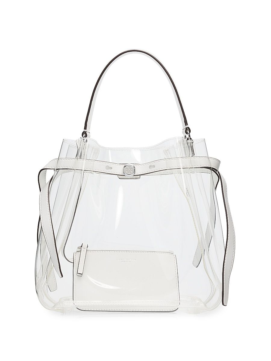 Women's Romy Clear Bucket Bag - Crystal Clear