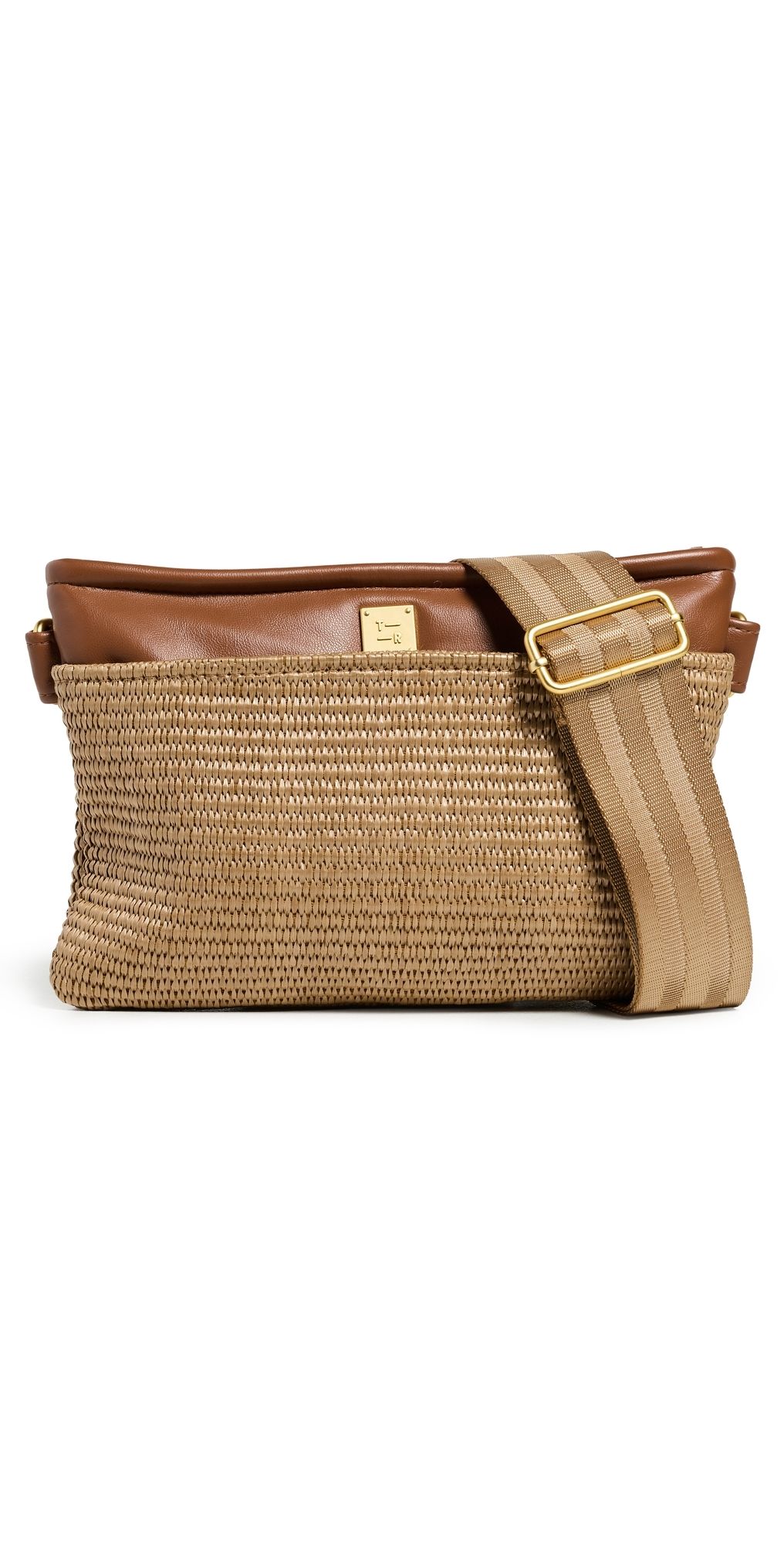 Think Royln Bum Bag 2.0 Sand Dune Raffia/Mocha Luxe One Size