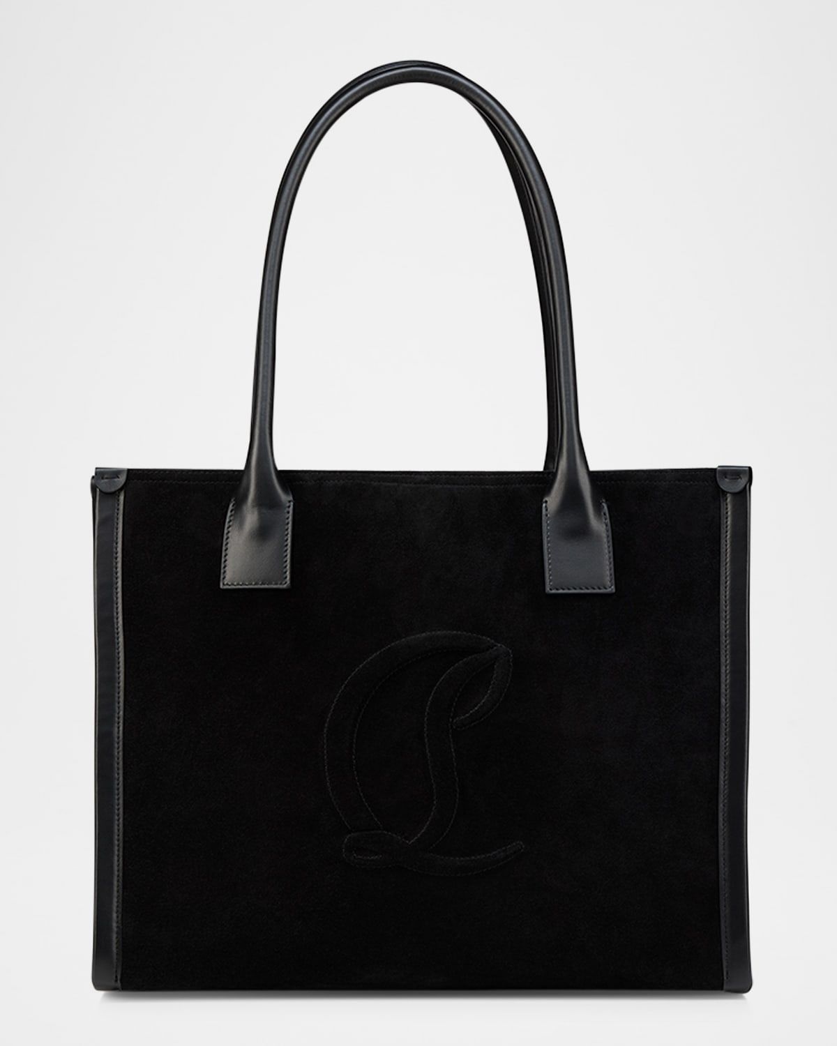 Men & apos;s By My Side Reversed Calf Leather Large Tote Bag