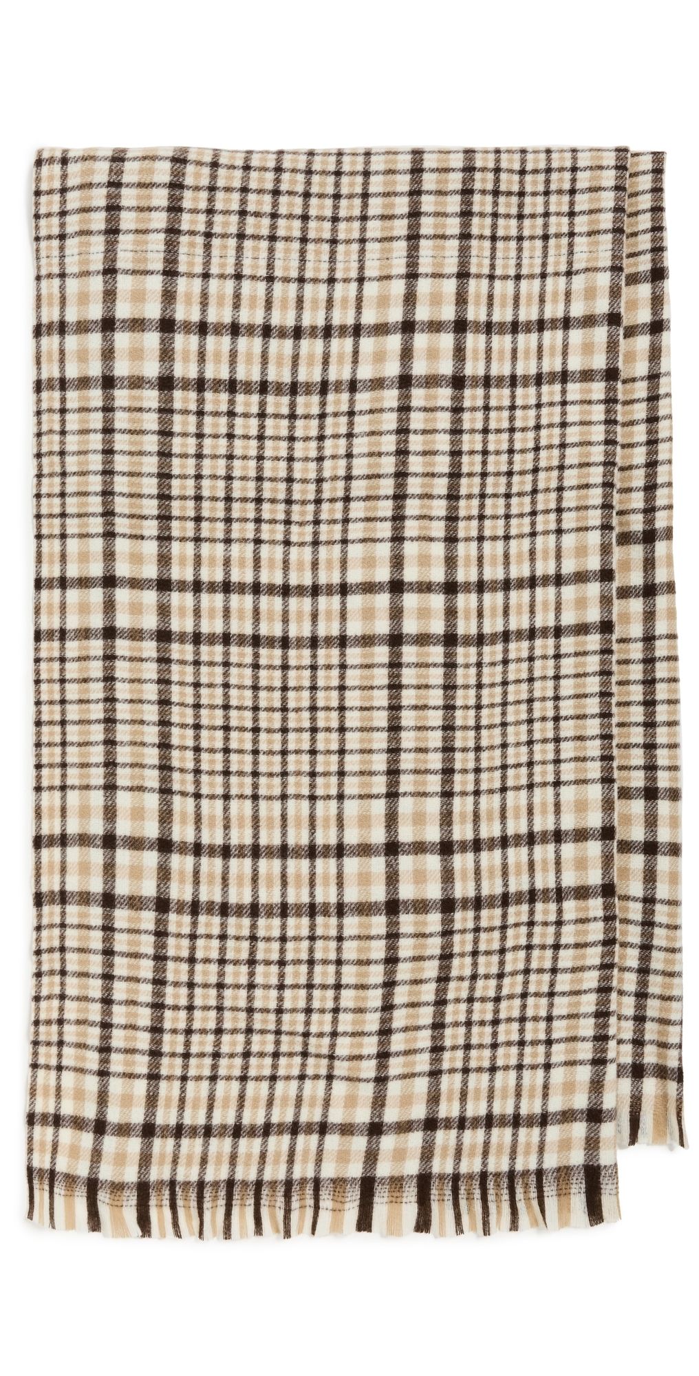 Hat Attack Beech Scarf Tan Combo One Size