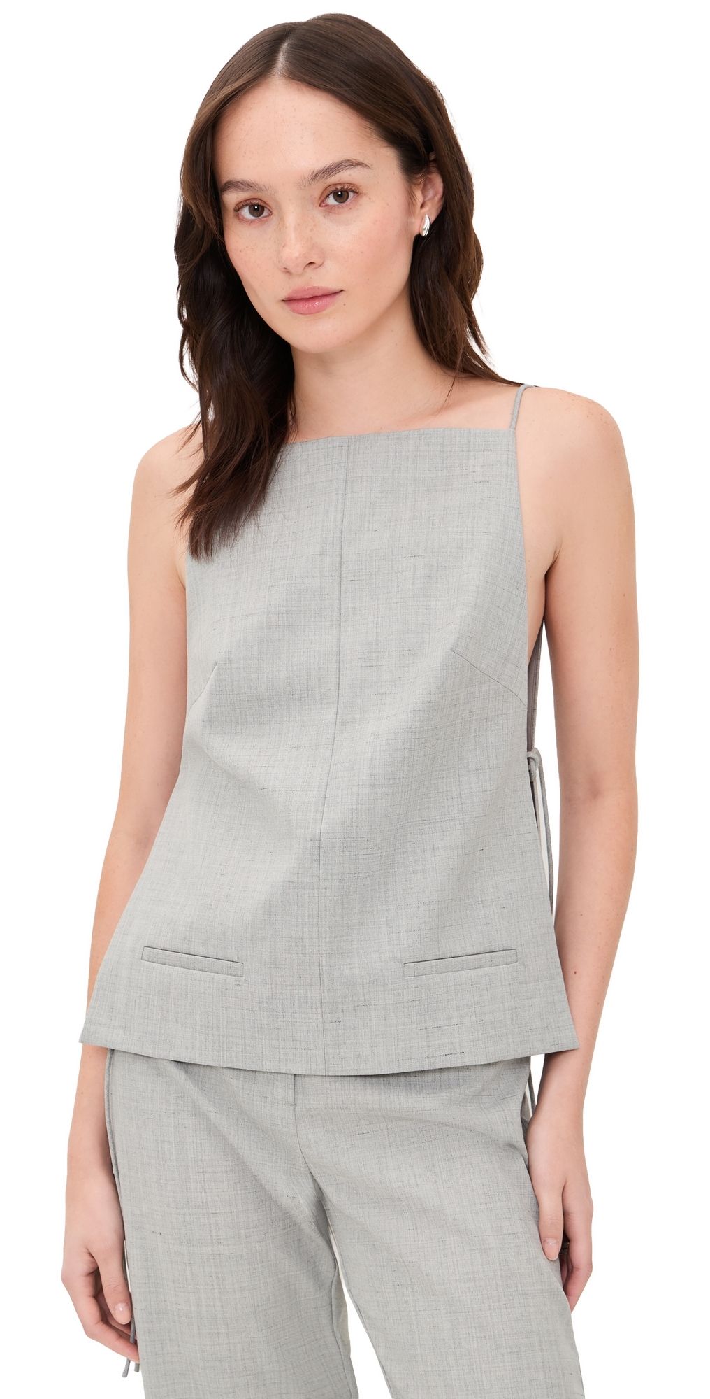 St. Agni Square Side Tie Top Concrete M