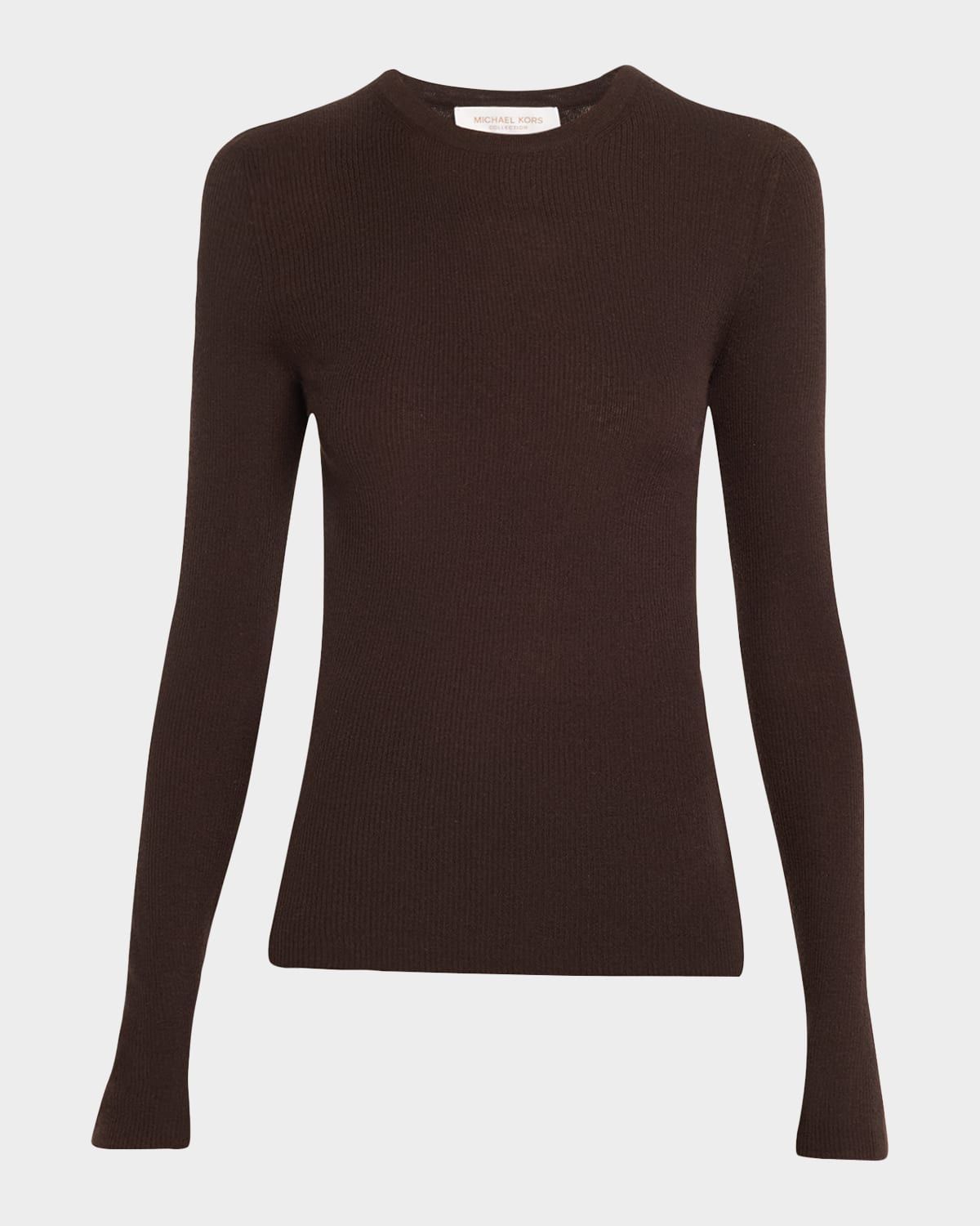 Hutton Ribbed Cashmere Pullover