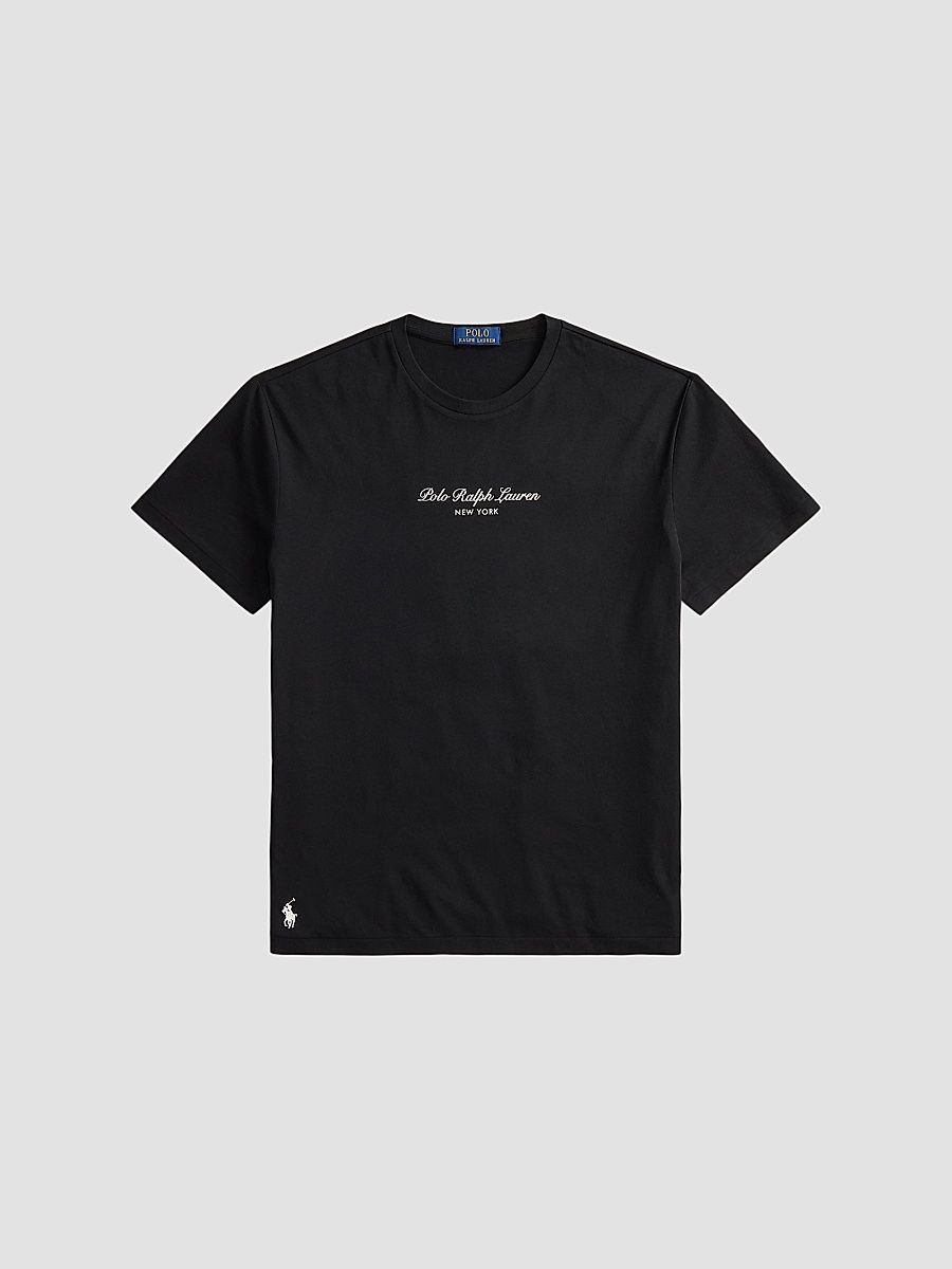Men's Classic-Fit Logo Jersey T-Shirt - Polo Black - Size XXL