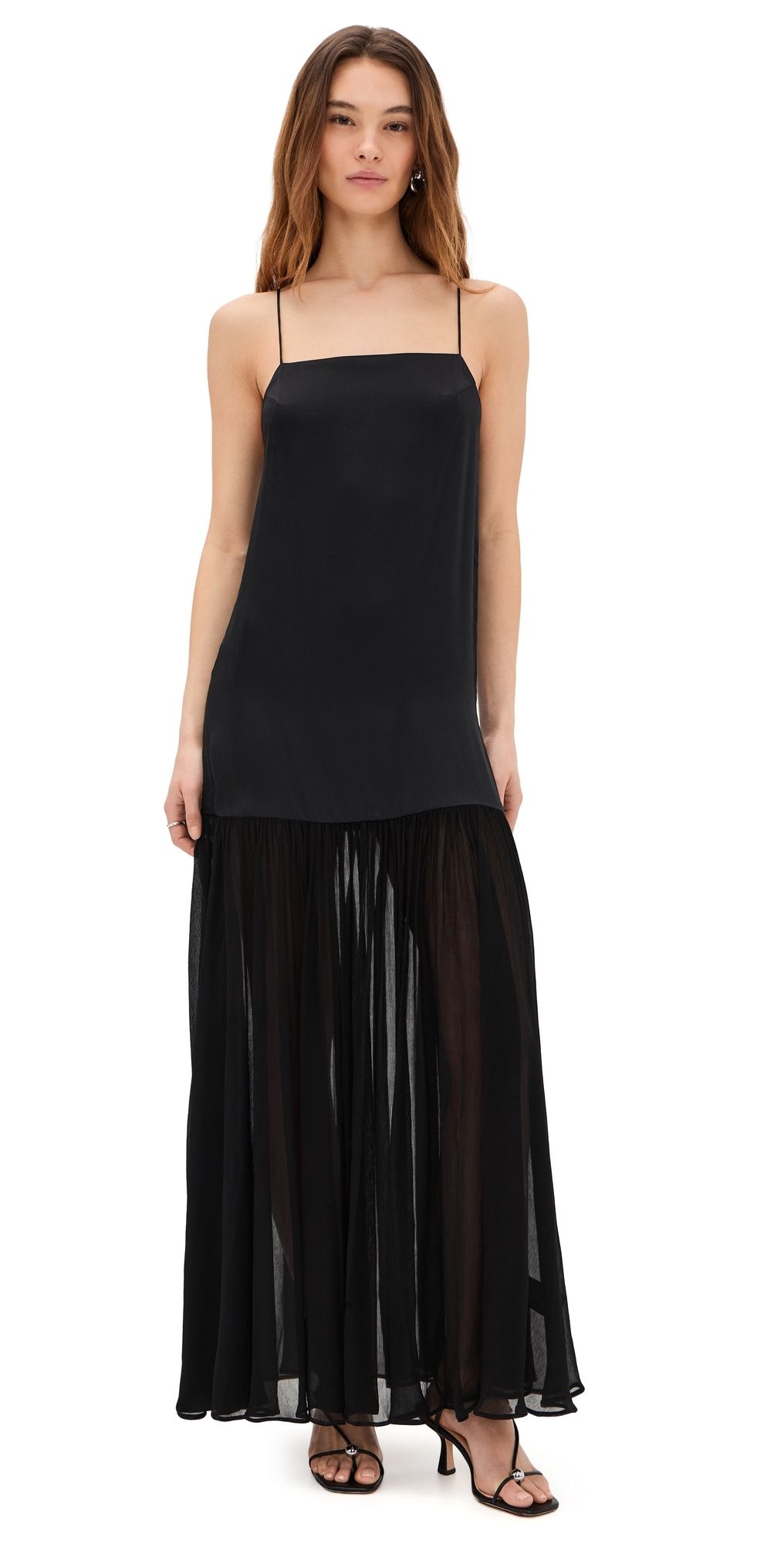 ANINE BING Clementine Dress Black M