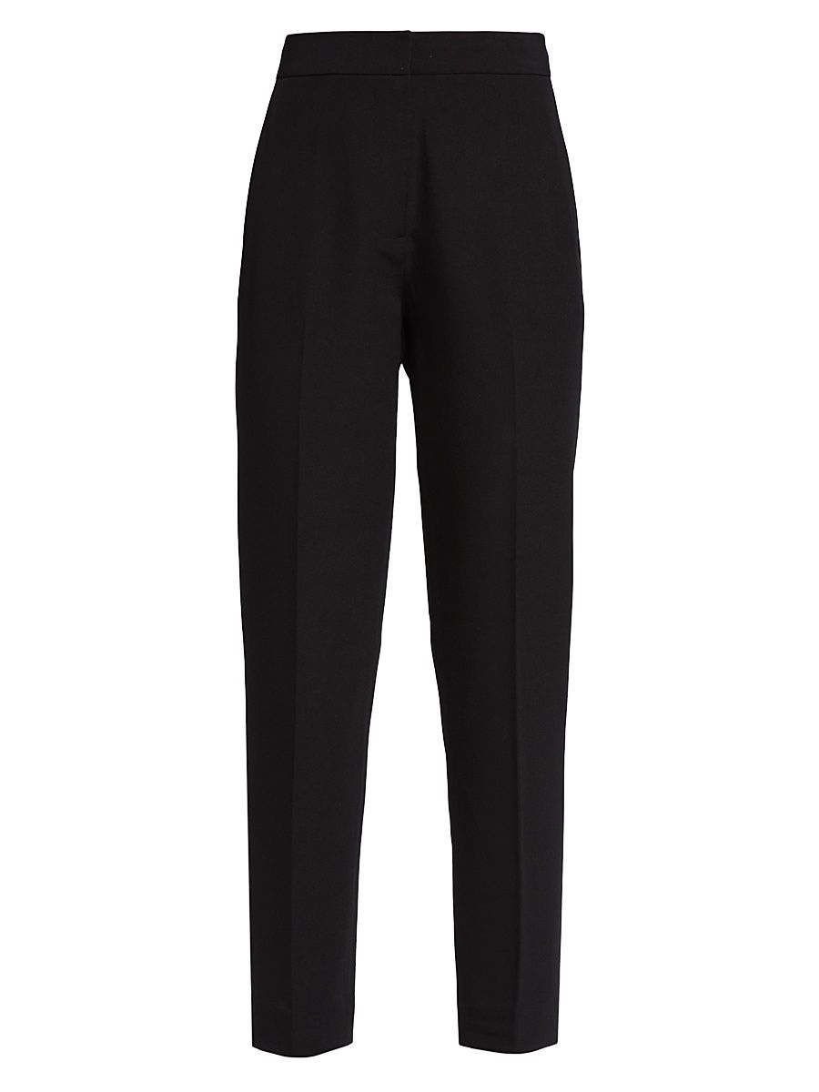 Women's The Ava Straight-Leg Ankle Pants - Noir - Size 10