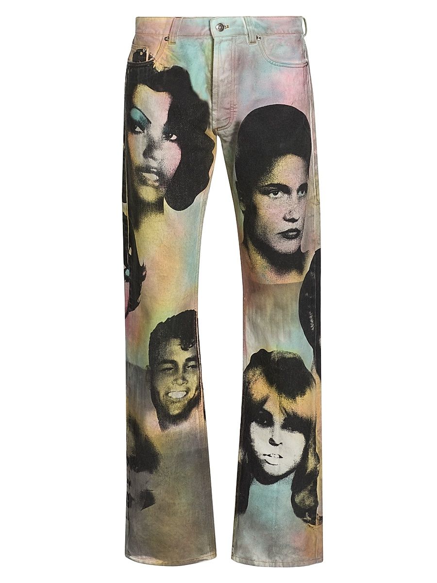 Men's The Party Print Jeans - Size 36