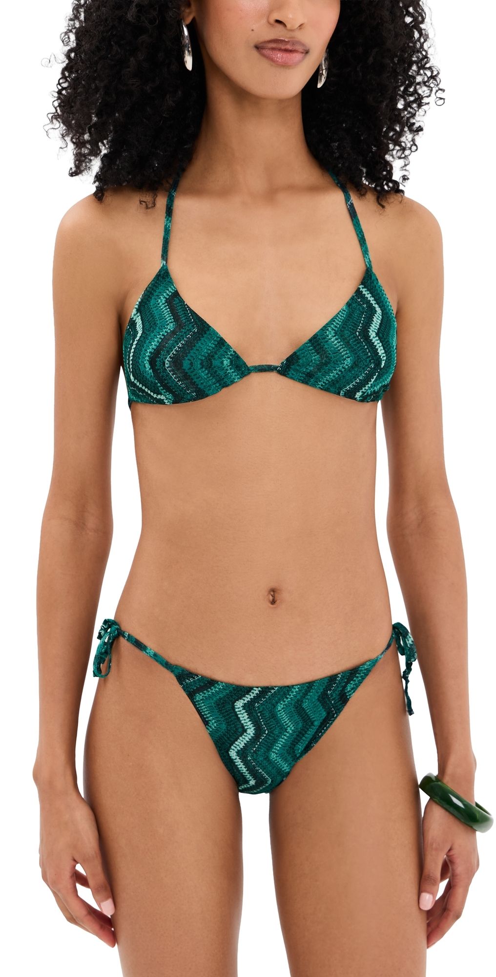 Eywasouls Malibu Layla Two Piece Electric Wave Teal XS