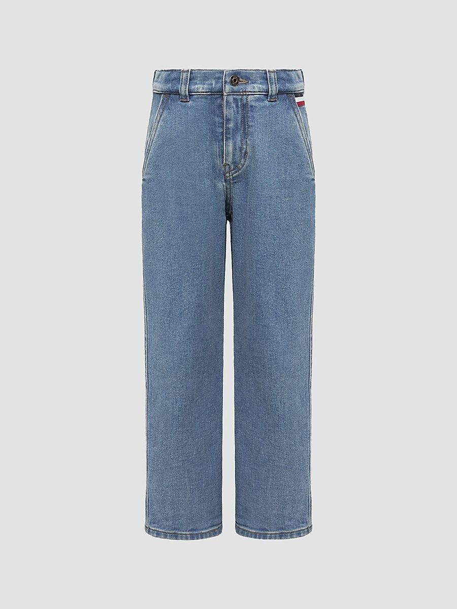 Little Boy's & Boy's Pants in Denim - Denim Blue - Size 14