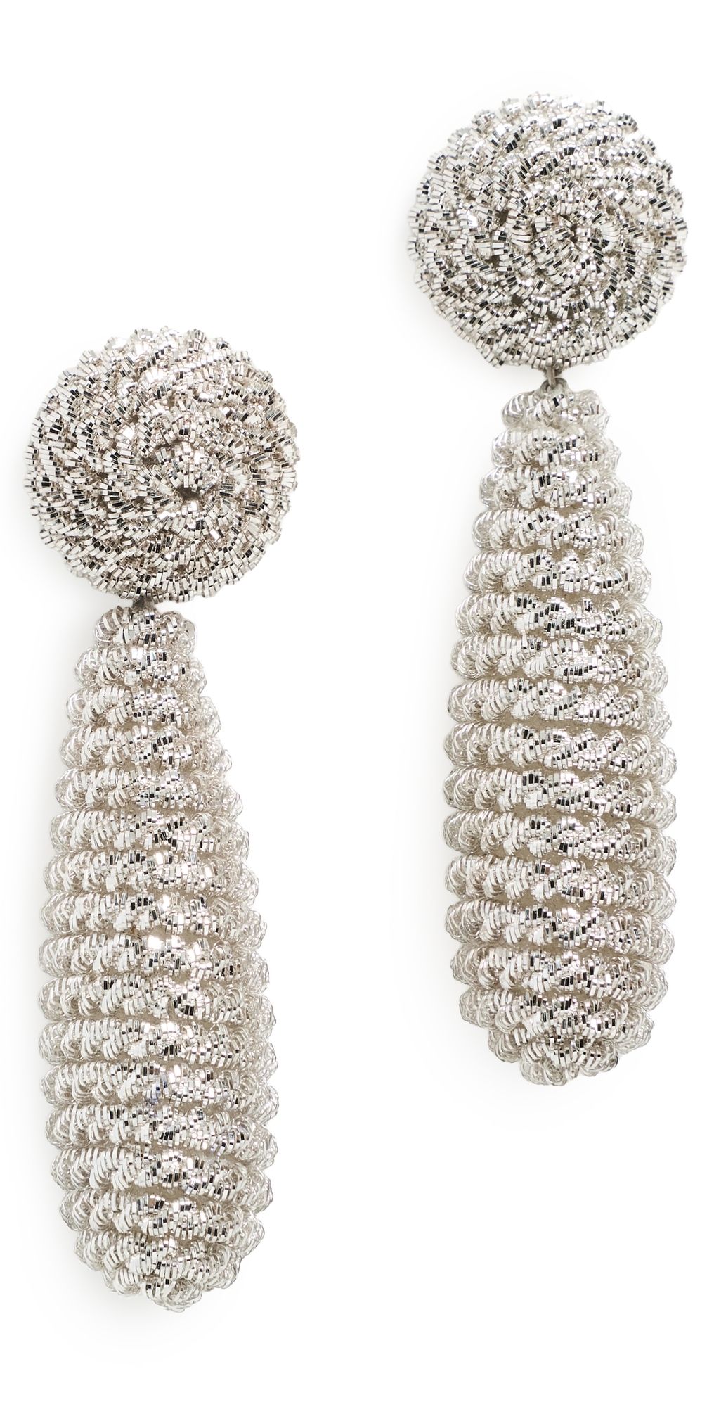Deepa Gurnani Sohail Earrings Silver One Size