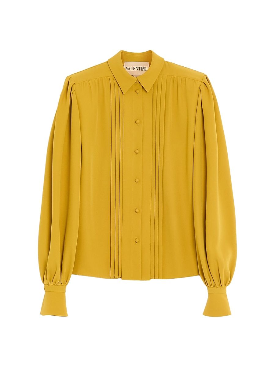 Women's Cady Couture Shirt - Yellow - Size 2
