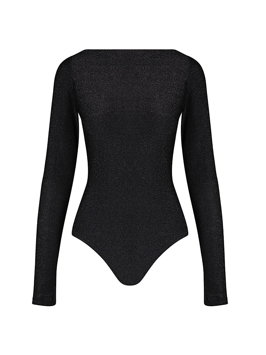 Women's Light & Shadow Bodysuit - Black - Size Large