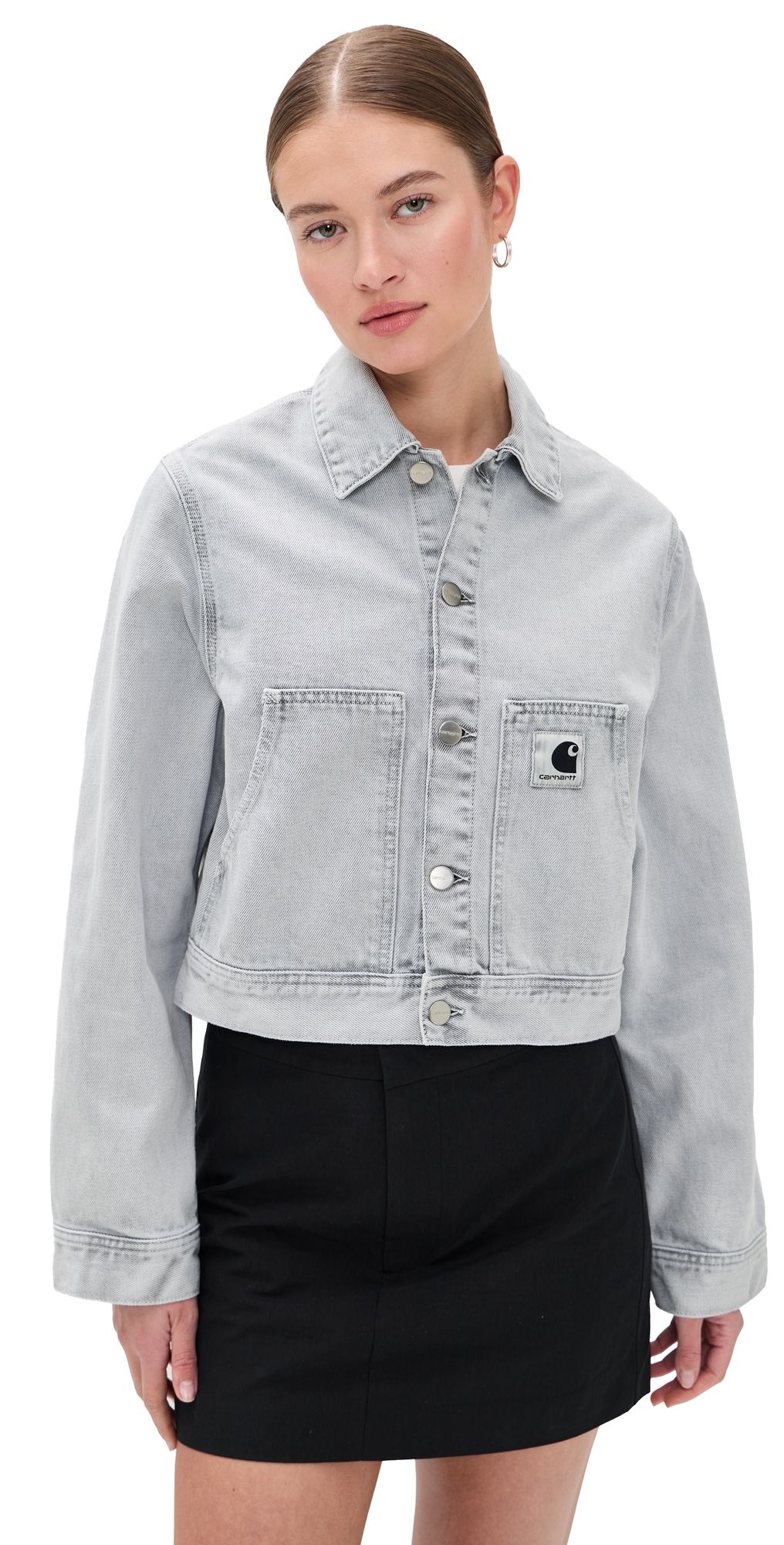 Carhartt WIP Arca Jacket Black Chalk Wash XS