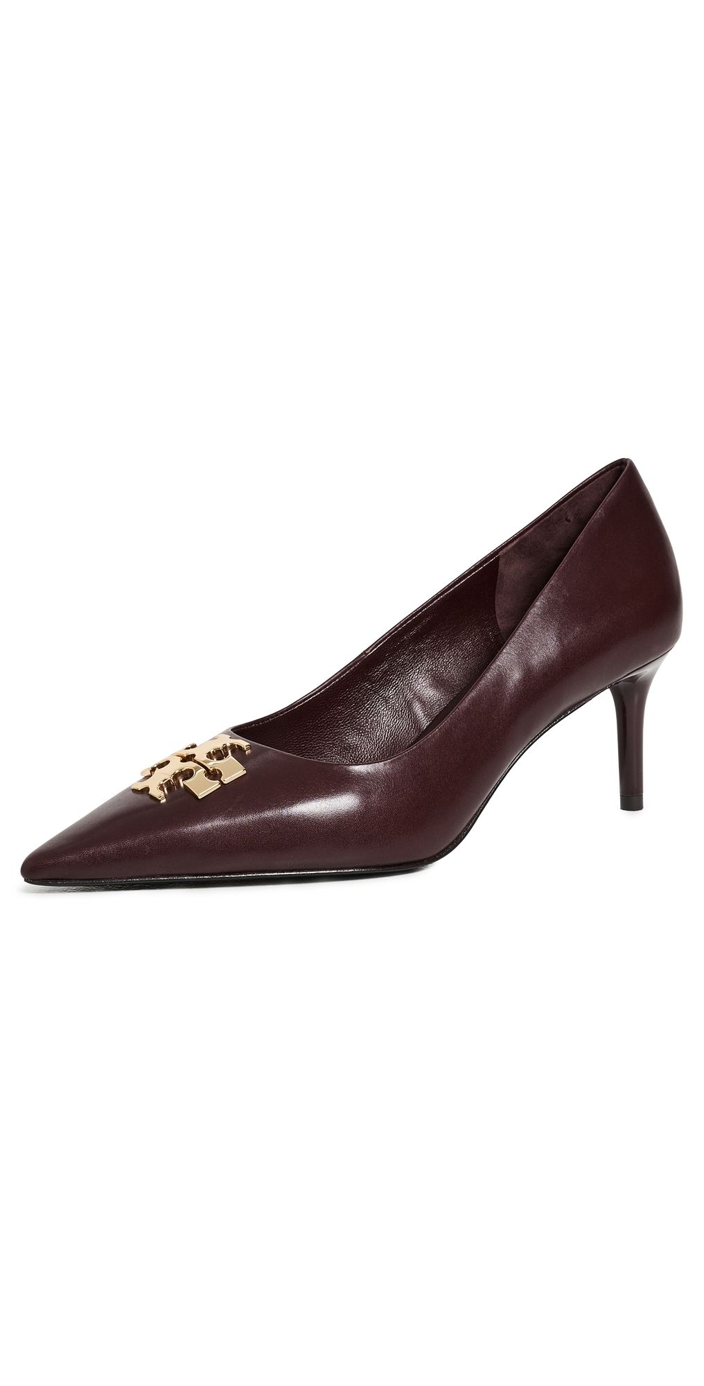 Tory Burch Charlie Pumps 65mm Dark Carmine / Gold 11