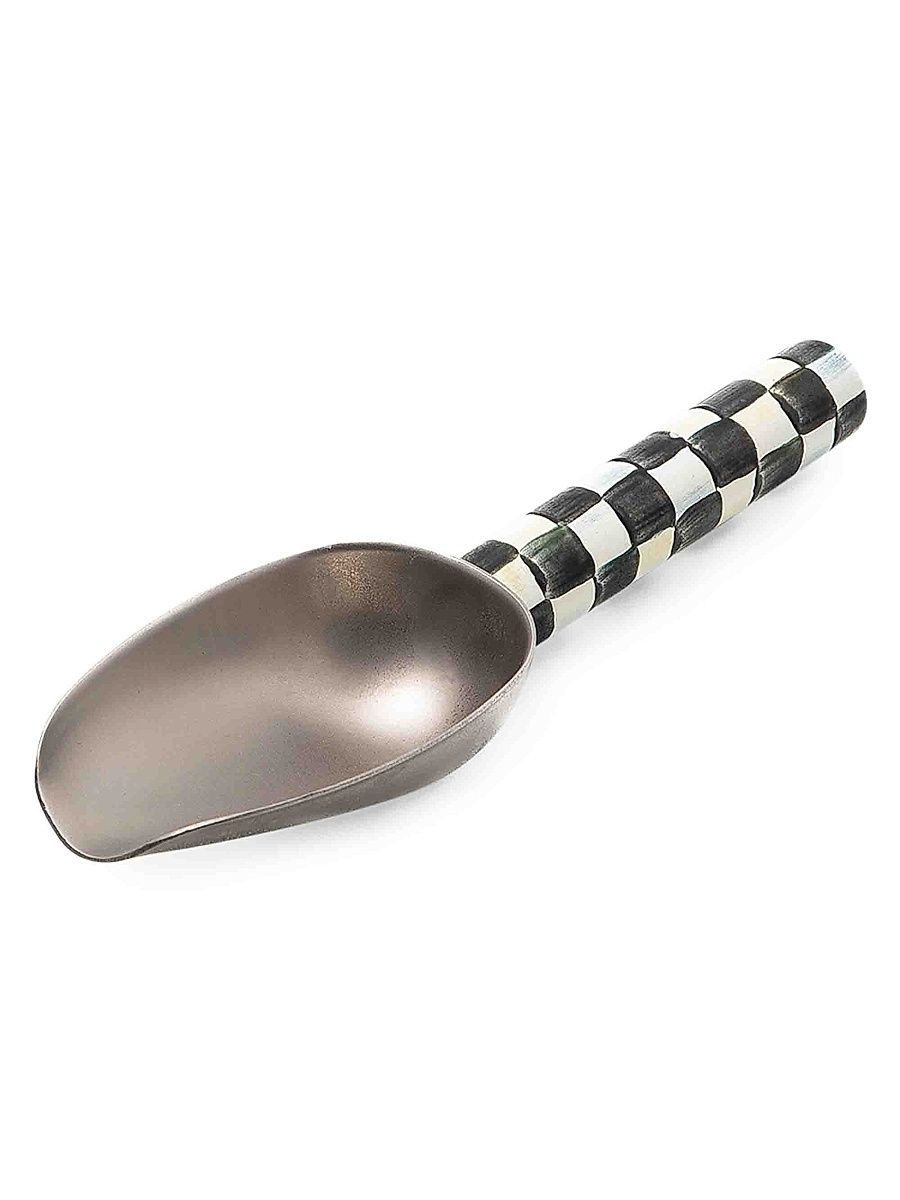 Courtly Check Enamel Scoop, Small