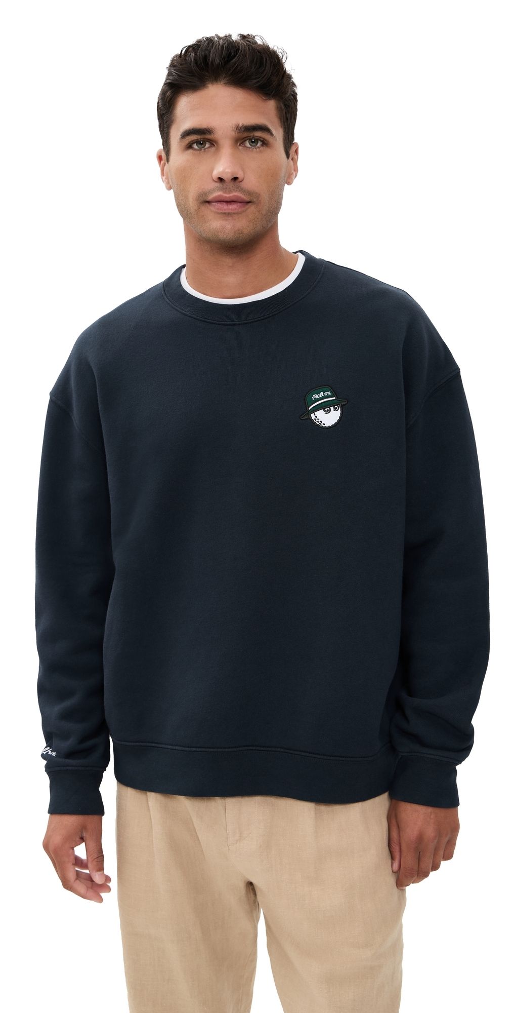 Malbon Range Cooper Sweatshirt Navy S