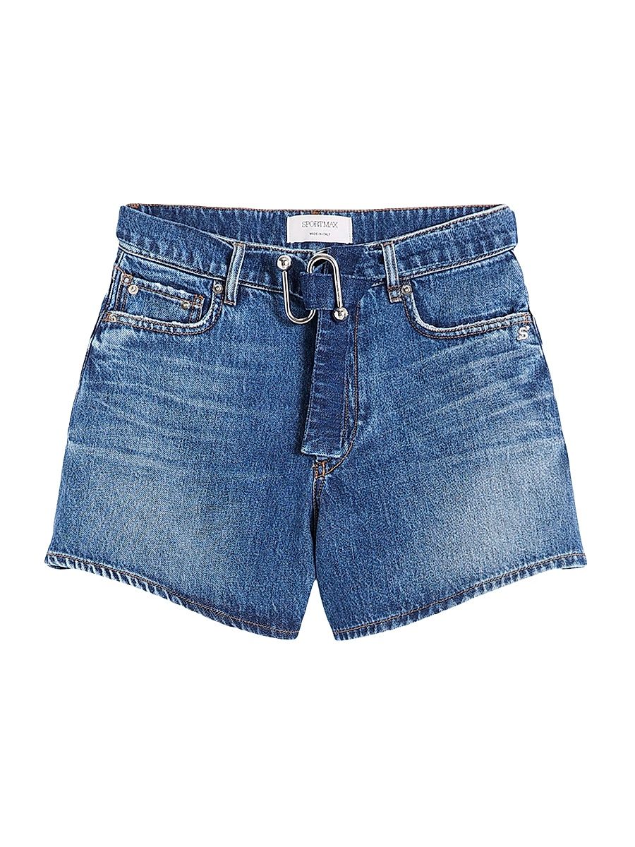 Women's Denim Shorts - Denim - Size 12