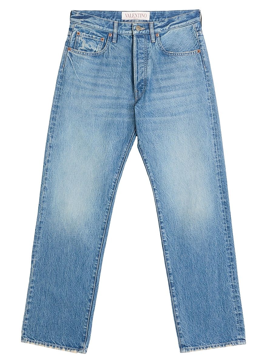 Men's Denim Pants - Denim - Size 34