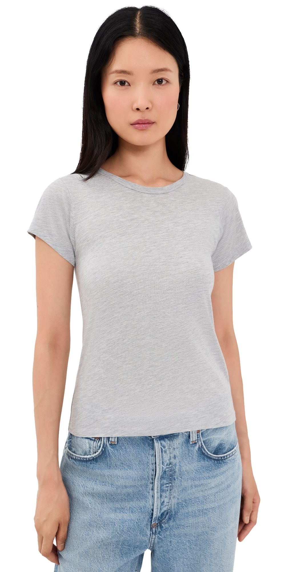 Éterne Fitted T-Shirt Heather Grey XL