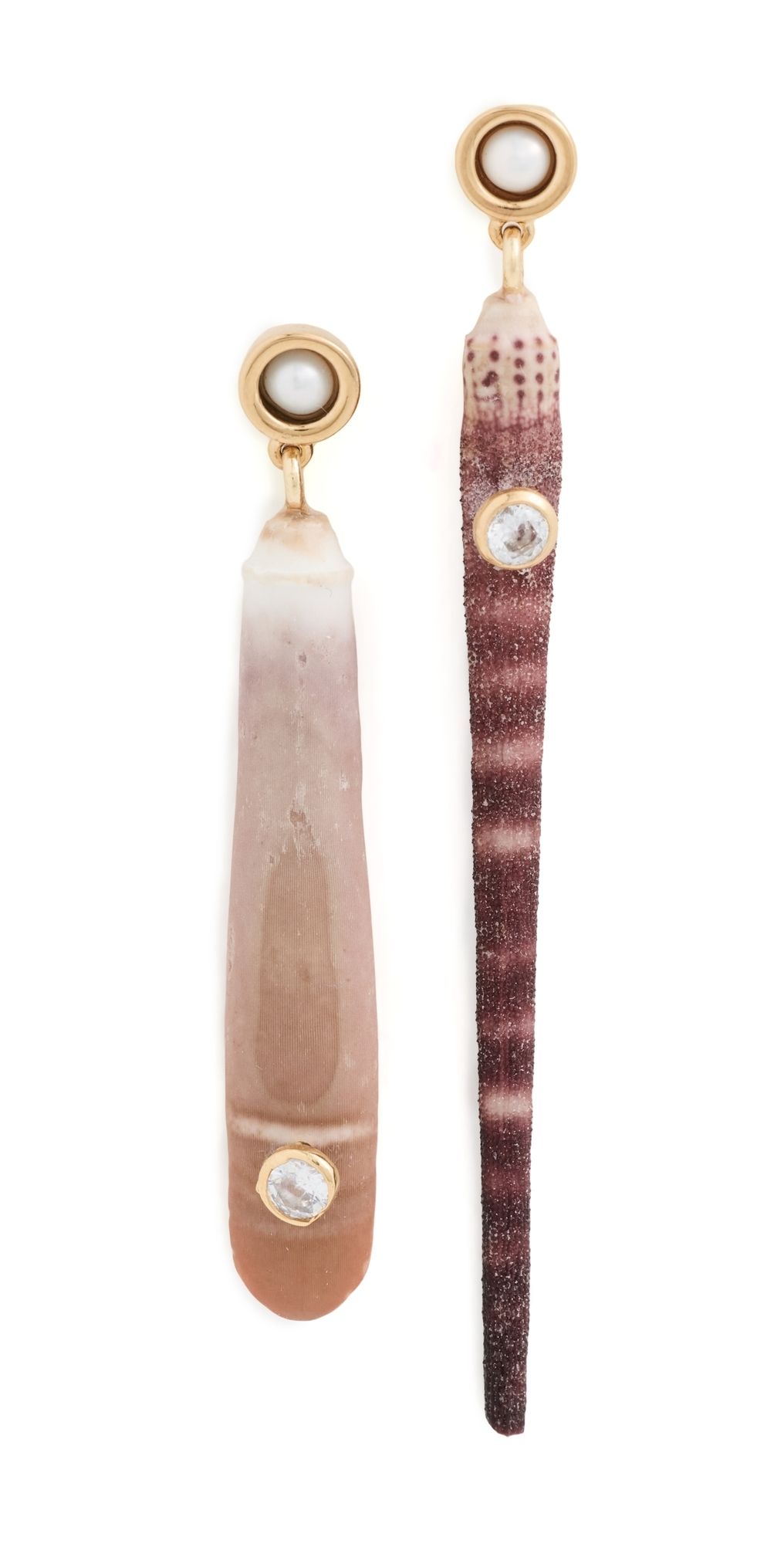éliou Spina Earrings Brown One Size