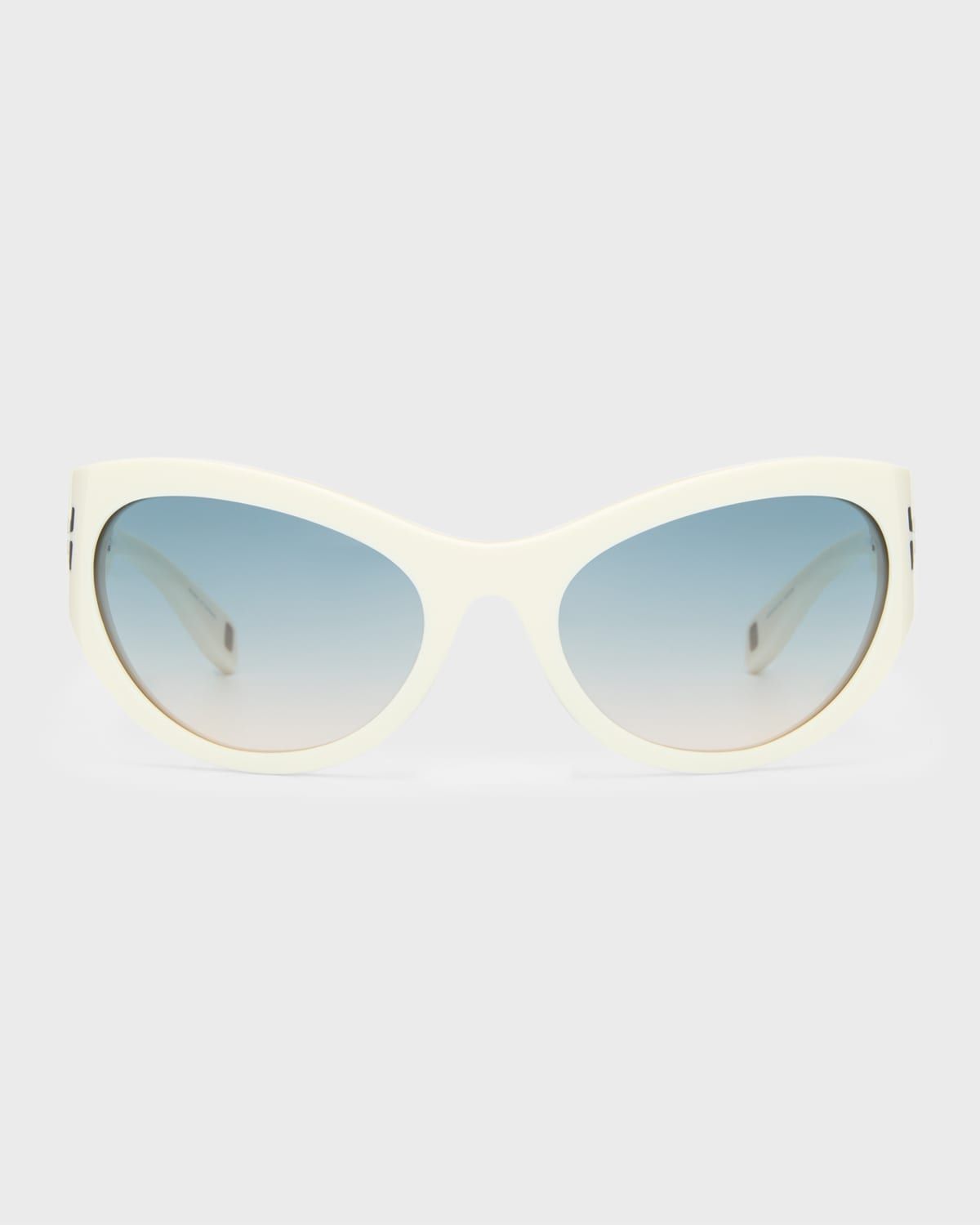 YSL Acetate Rectangle Sunglasses