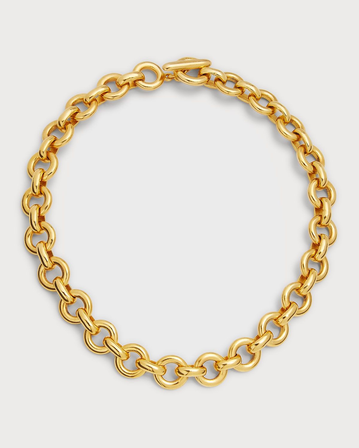 Round-Link Chain Necklace