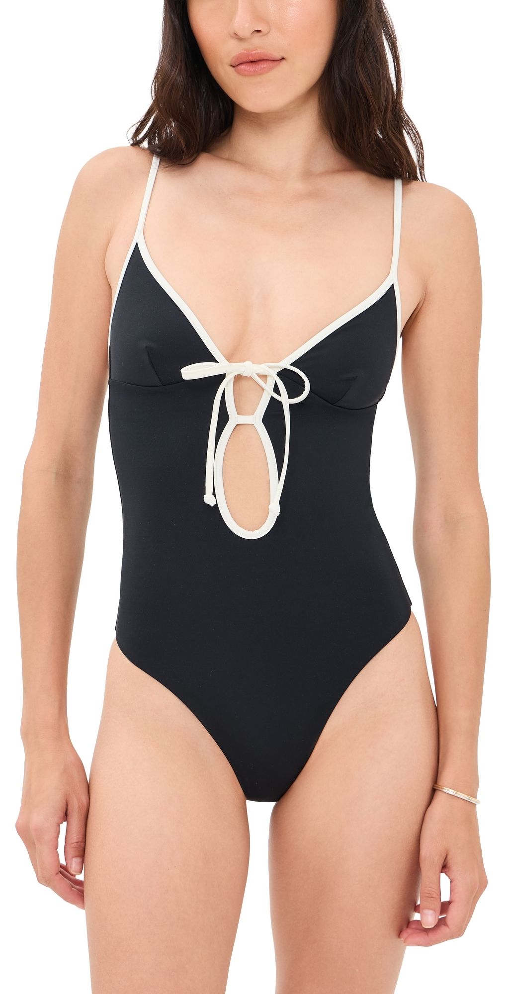 Onia Soleil One Piece Black/Egret L