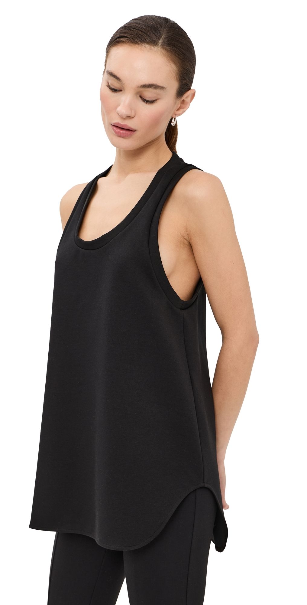 WARDROBE. NYC Oversize Mini Tank Black S