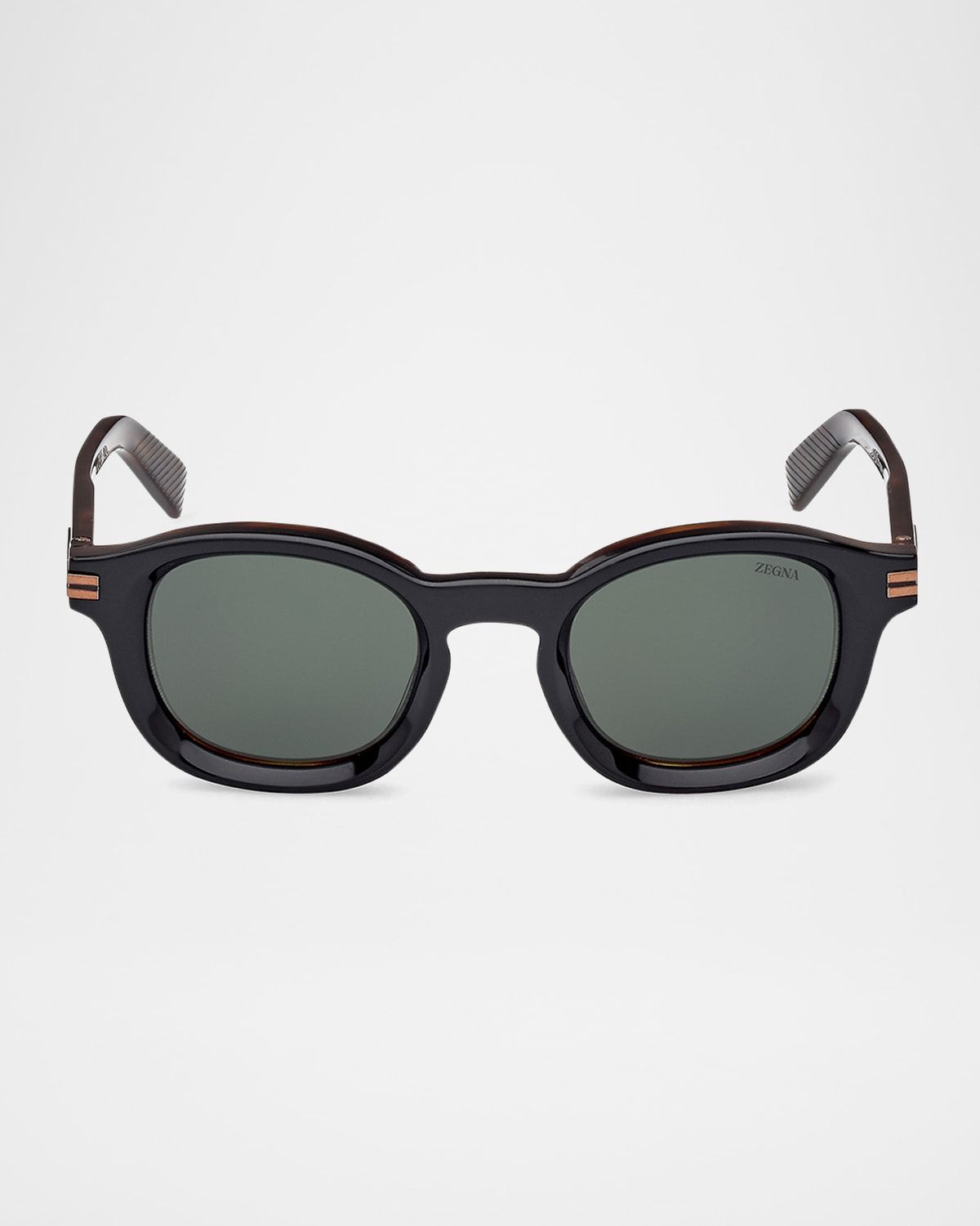 Men & apos;s AURORA I Acetate Round Sunglasses