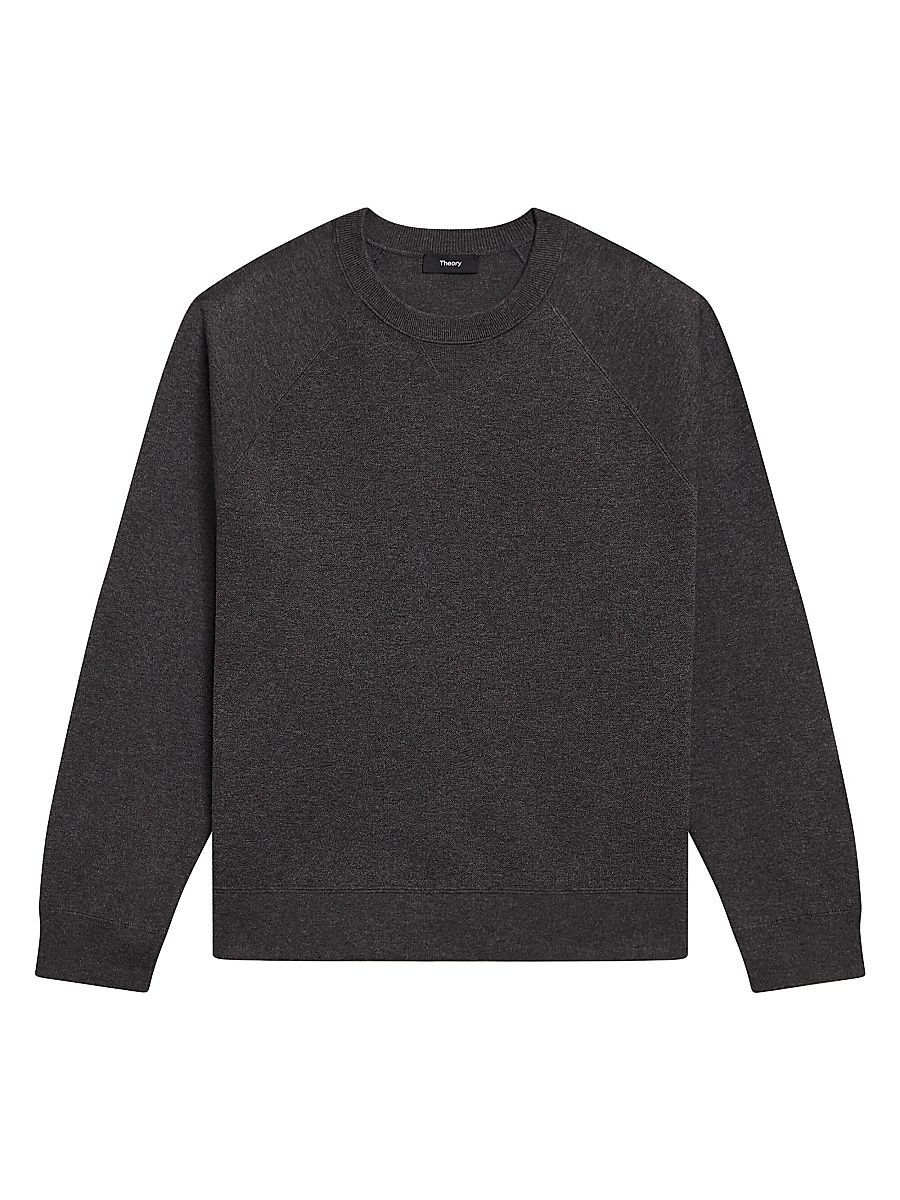 Men's Knit Crewneck Sweatshirt - Pestle Melange - Size Large