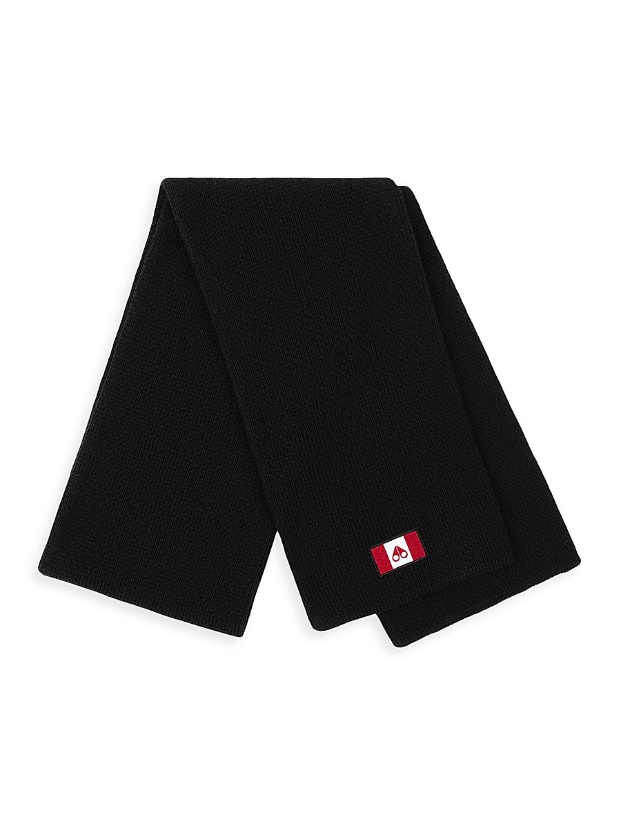 Men's Ferris Knit Scarf - Black