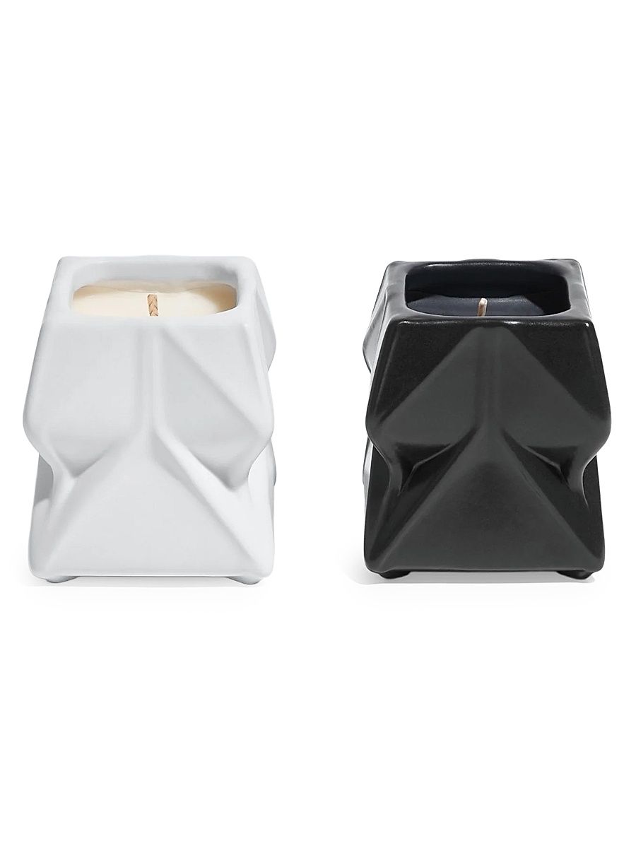 Prime Scented Candle Duo - White Black
