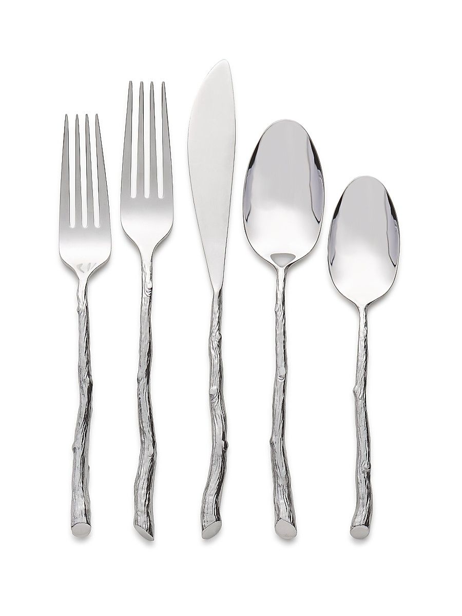 Twigware Stainless Steel Flatware Set/Set of 5