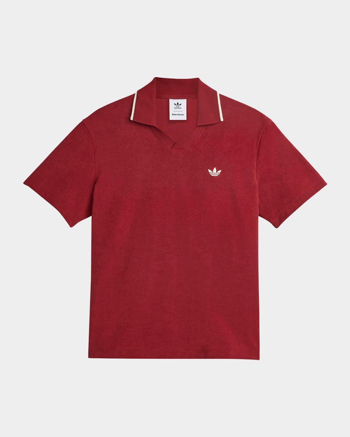 x Wales Bonner Men & apos;s Terry Polo Shirt