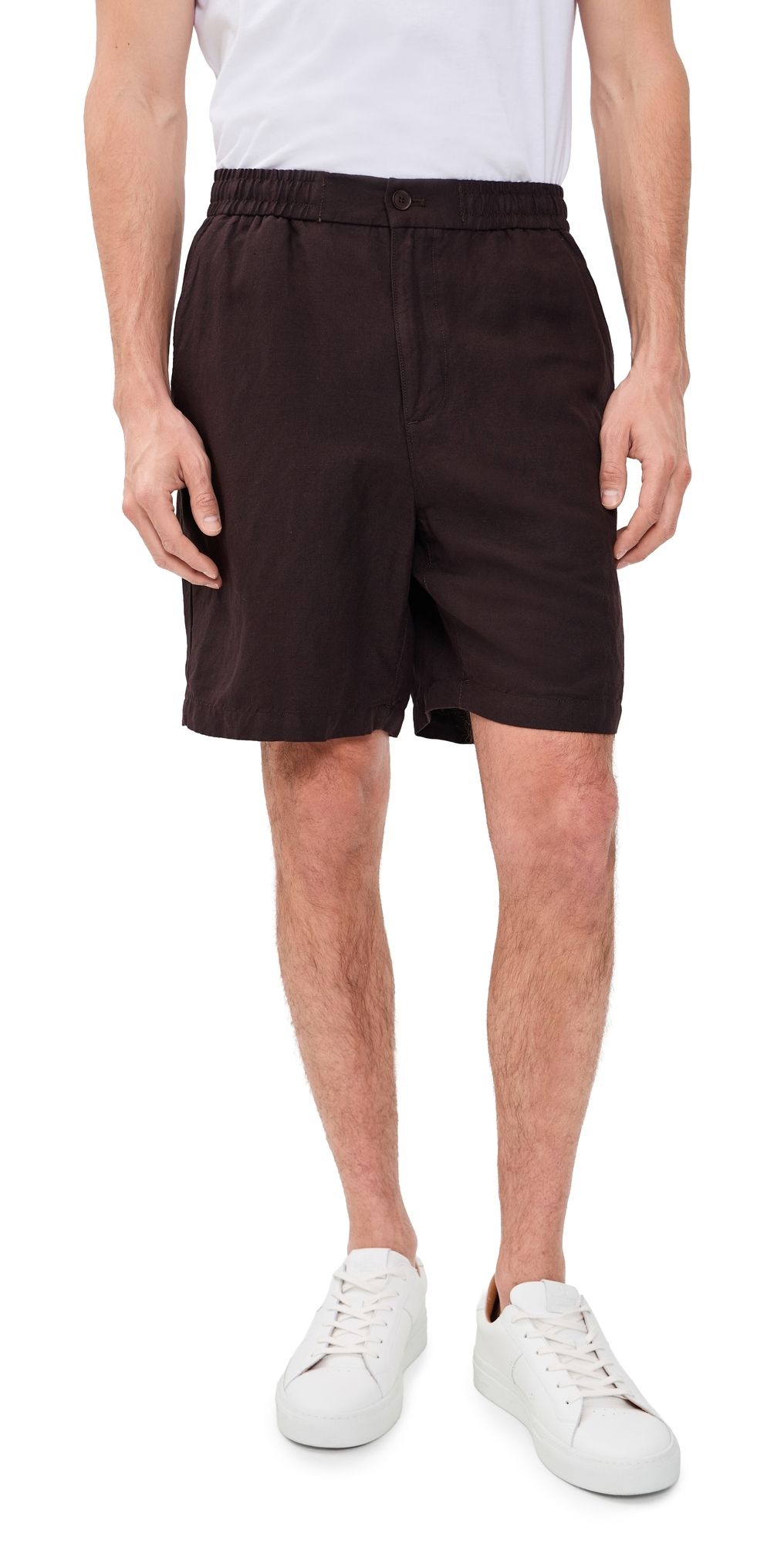 Lacoste Cotton Linen Shorts Buffalo L