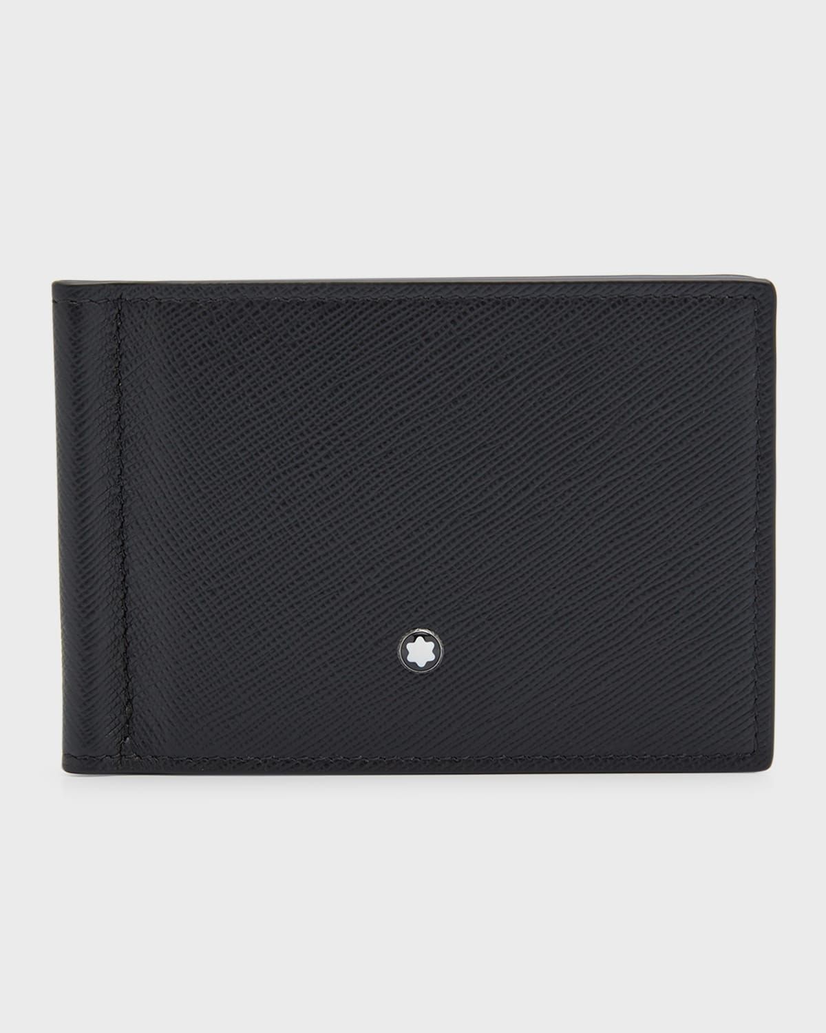 Men & apos;s Saffiano Leather Sartorial Money Clip Wallet
