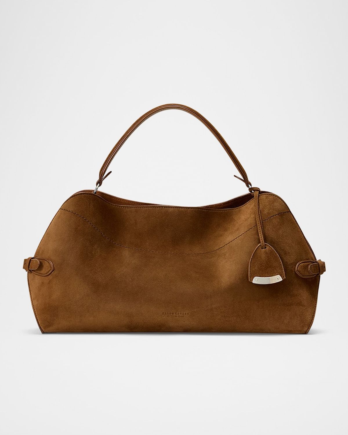 The Ralph Calf-Suede Shoulder Bag