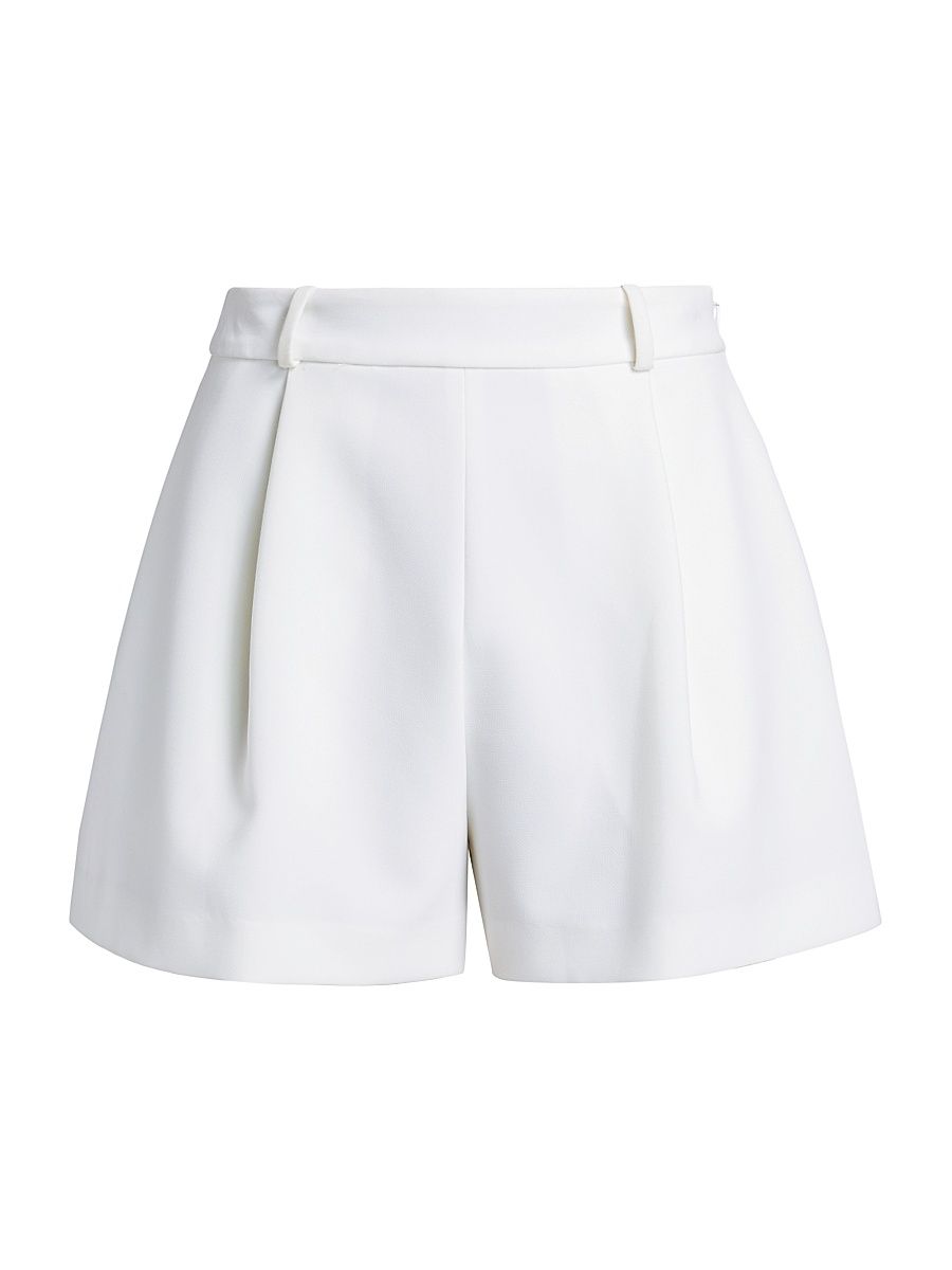 Women's Savannah Pleated Shorts - Jet - Size 14