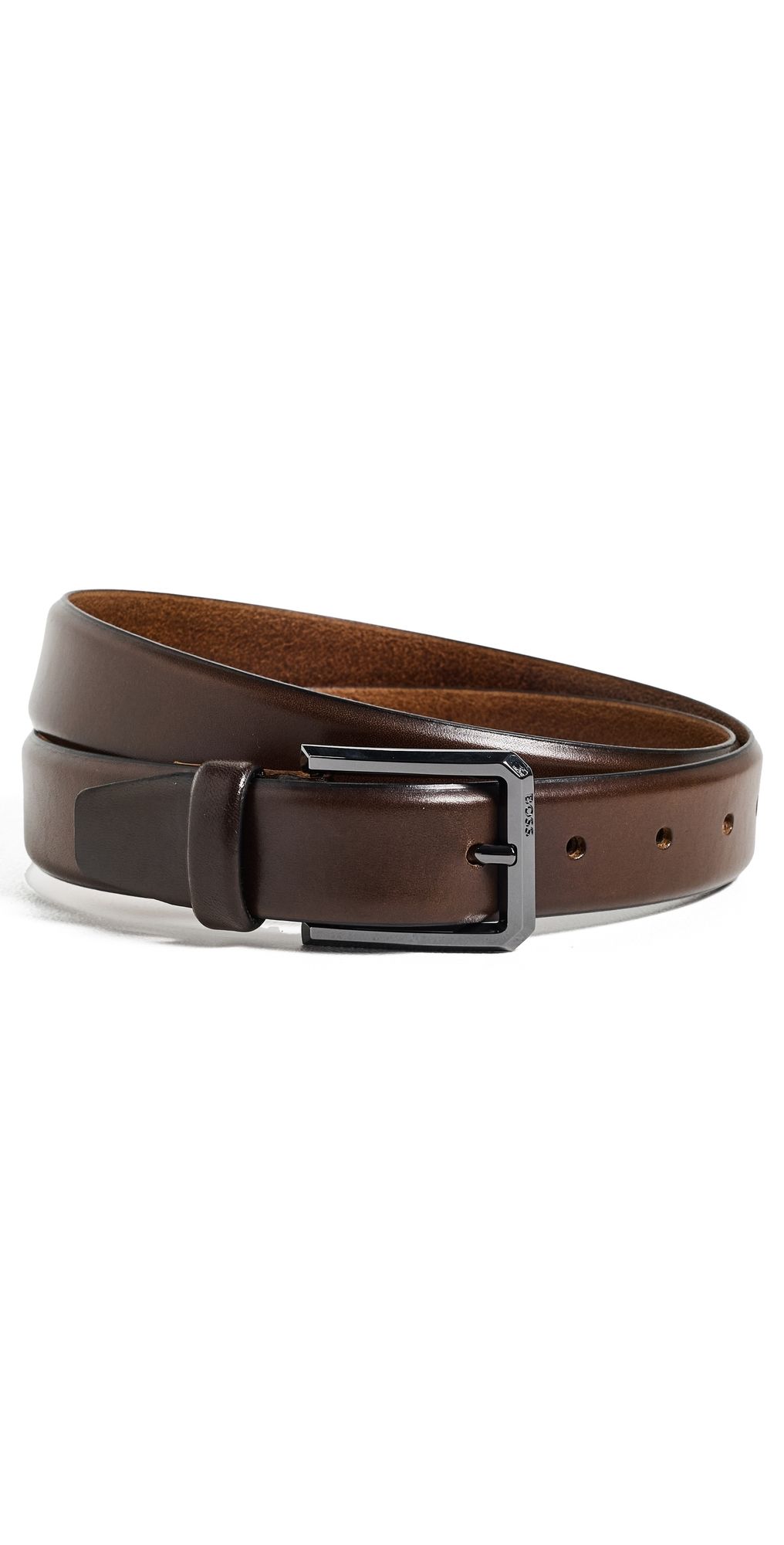 BOSS Caleb Belt Dark Brown 34
