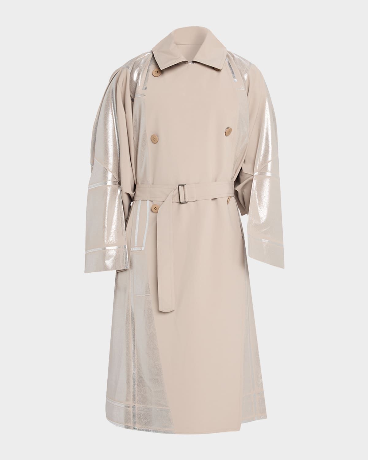 Men & apos;s Ginto Flat Trench Coat