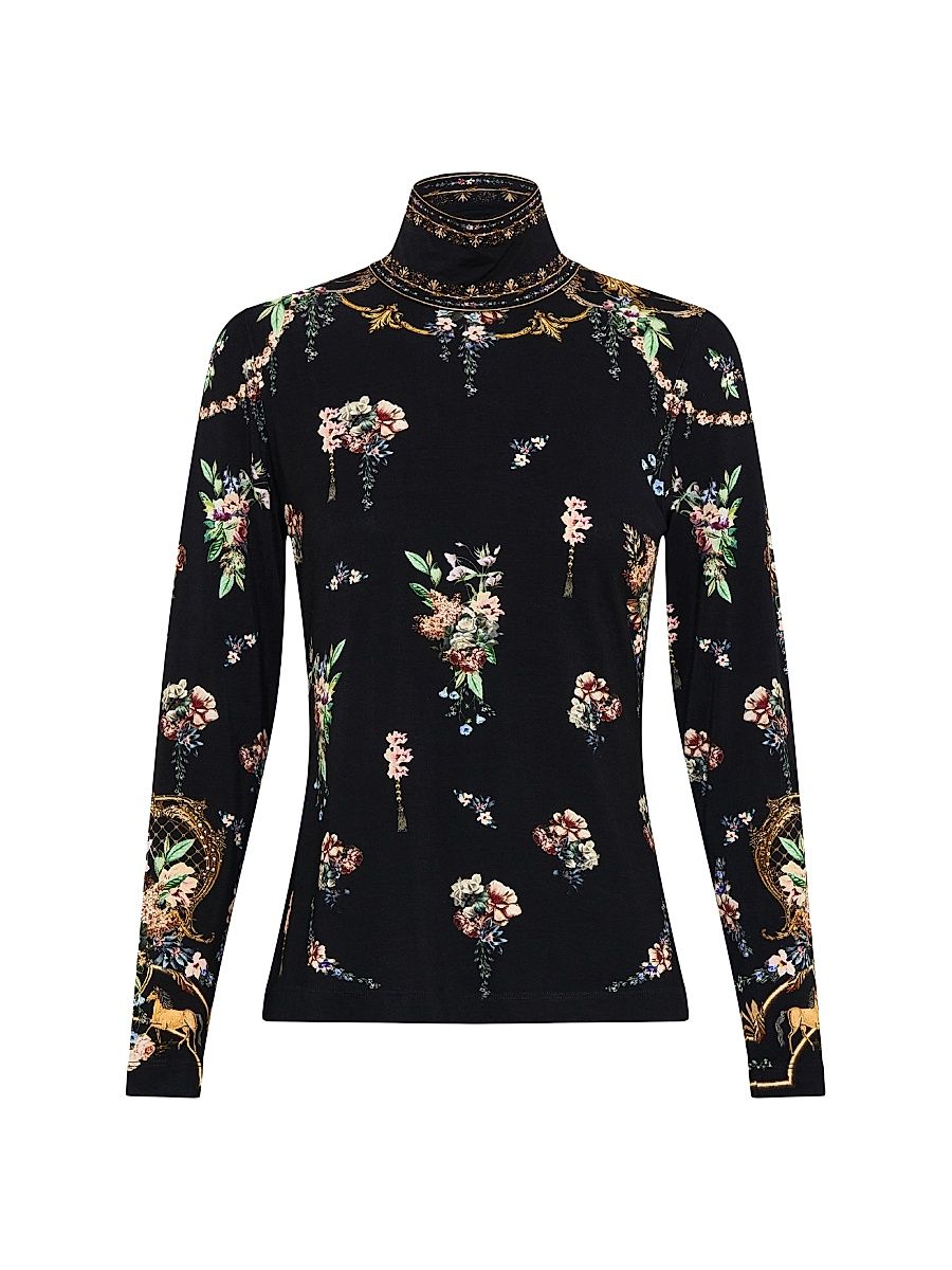 Women's Noble Endeavours Jersey Turtleneck Top - Noble Endeavours - Size XL