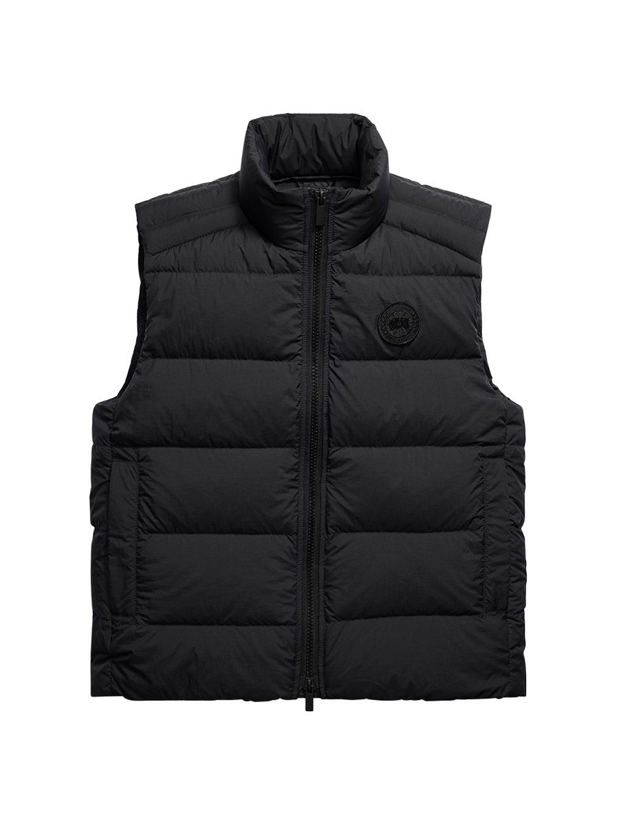 Canada Goose Men's Crofton Packable Down Vest - Black - Size Large