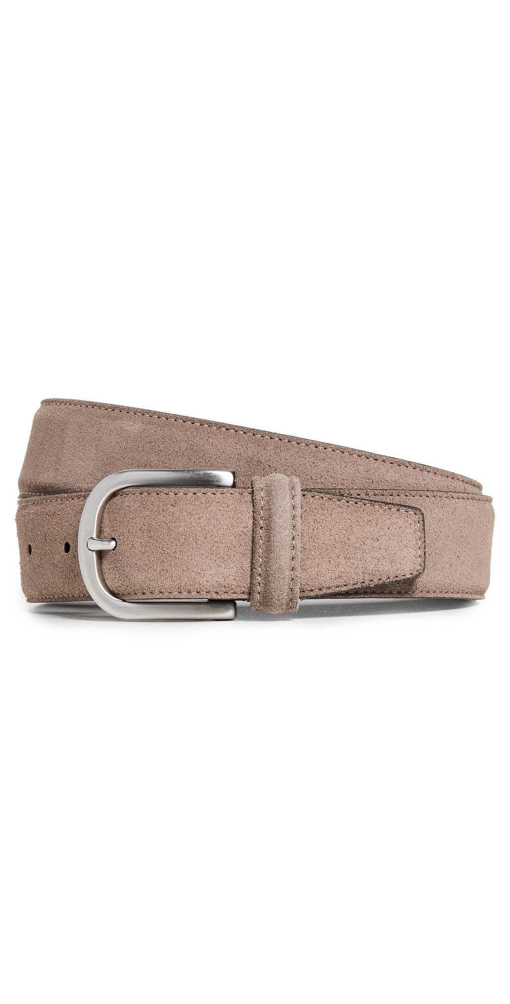 Anderson's Suede Belt Taupe F13 42