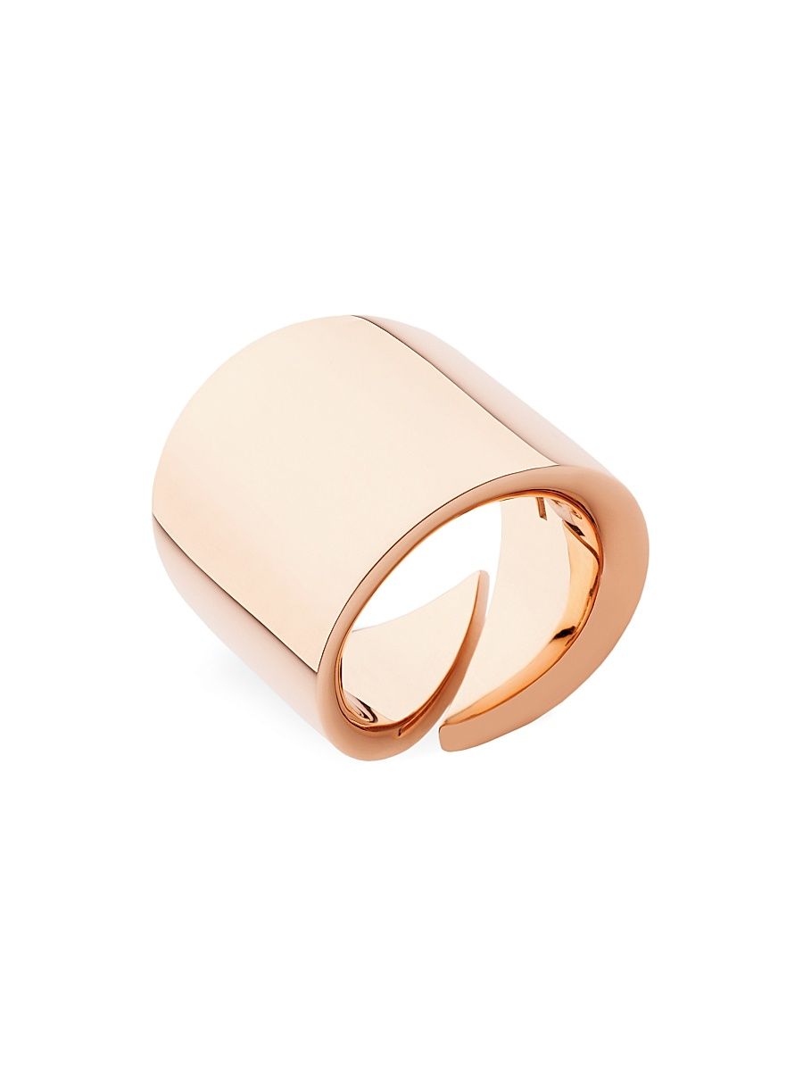 Women's Vague 18K Rose Gold Ring - Size 7.5