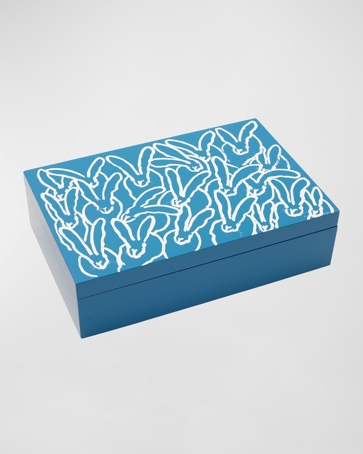 French Blue Hutch Easter Treasure Box