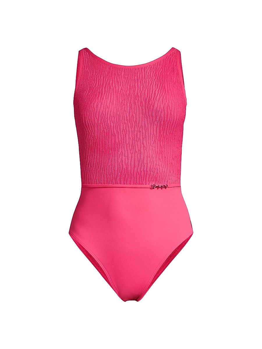 Women's Dahlia One-Piece Swimsuit - Pink - Size 8