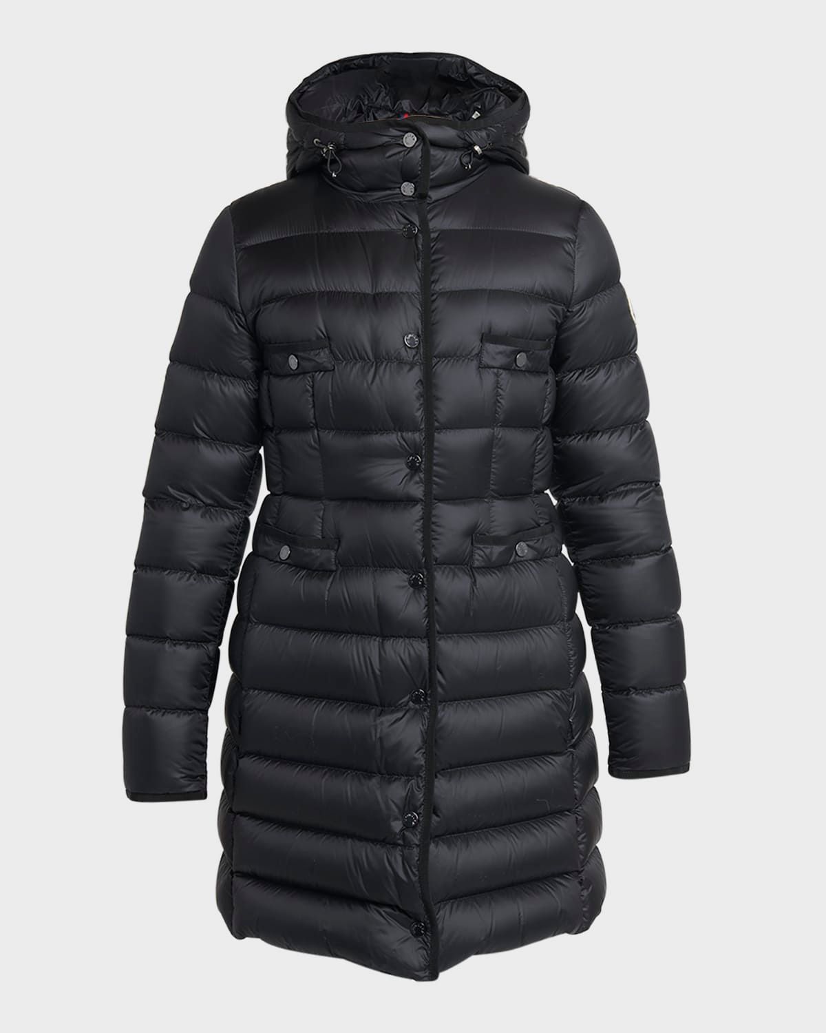 Hirma Hooded Long Down Jacket