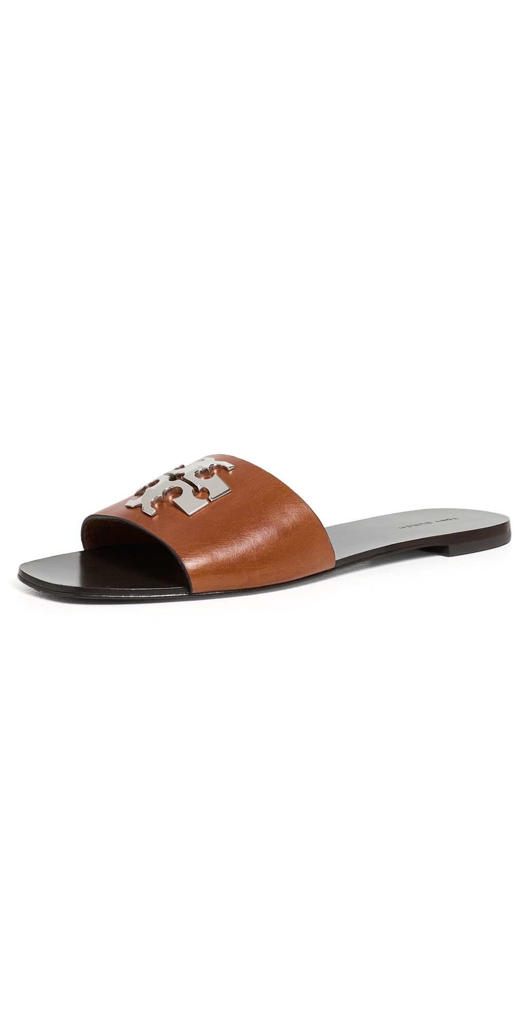 Tory Burch Charlie Slides Classic Cuoio 9