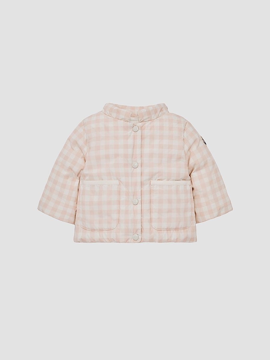 Baby Girl's and Little Girl's Mira Puffer Jacket in Taffeta - Light Beige - Size 3