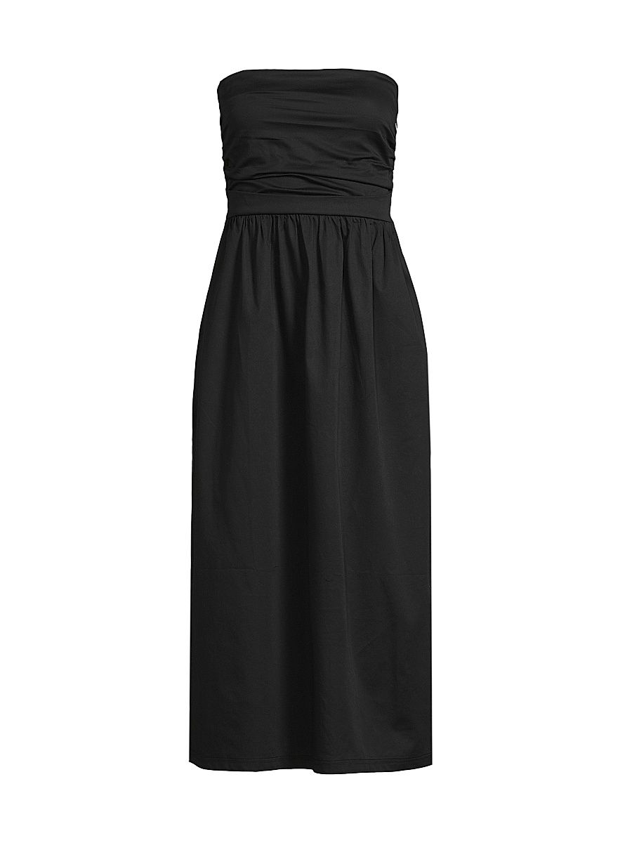 Women's The Wave Strapless Dress - Black - Size XL